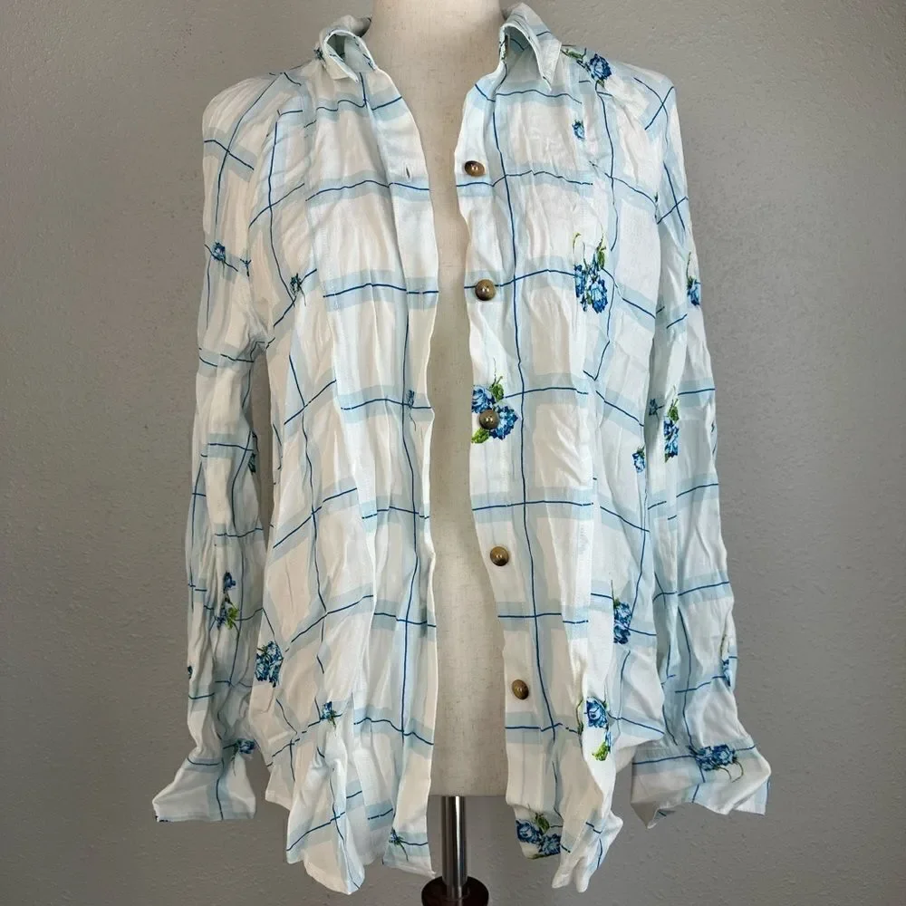 NWT Free People Women’s Button Up